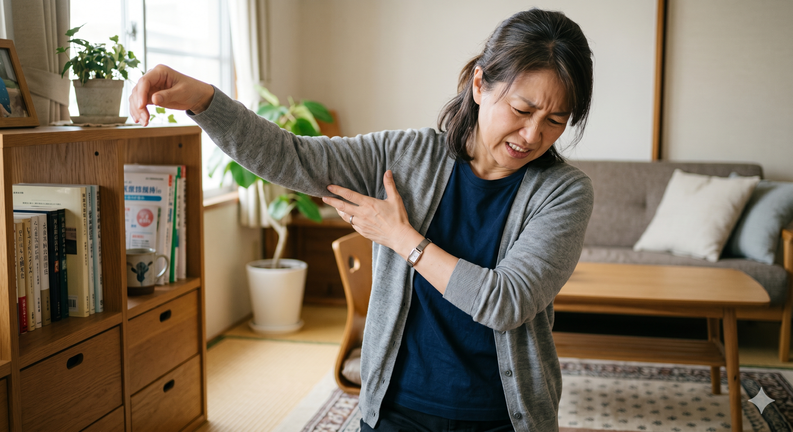 五十肩・肩関節周囲炎のイメージ